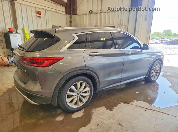 3PCAJ5M30KF113941 2019 INFINITI QX50 Серый Задняя правая четверть