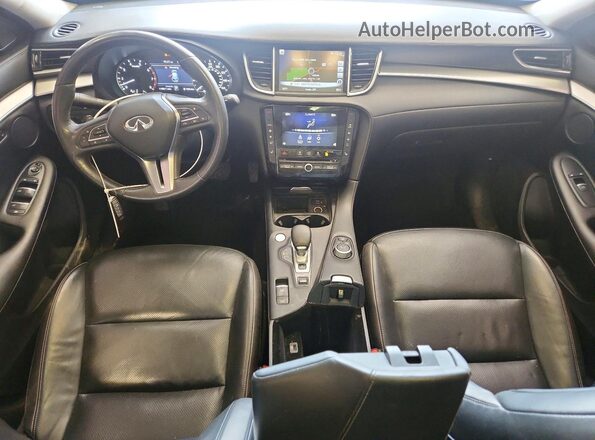 3PCAJ5M30KF113941 2019 INFINITI QX50 Серый Вид панели приборов