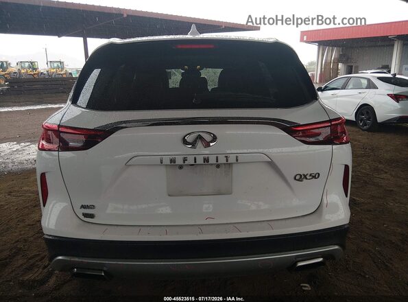 3PCAJ5M30KF130223 2019 INFINITI QX50 White 