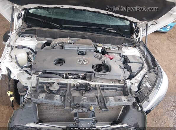 3PCAJ5M30KF130223 2019 INFINITI QX50 White Вид ззаду