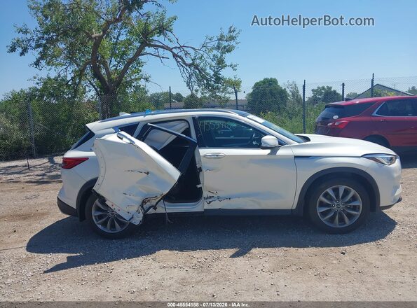 3PCAJ5M30KF132621 2019 INFINITI QX50 White უკანა სალონის ხედი