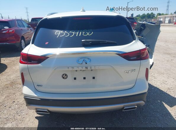 3PCAJ5M30KF132621 2019 INFINITI QX50 White 