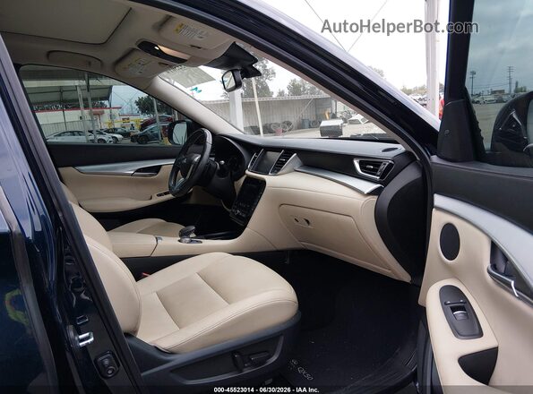 3PCAJ5M30KF145109 2019 INFINITI QX50 Синий Вид салона спереди