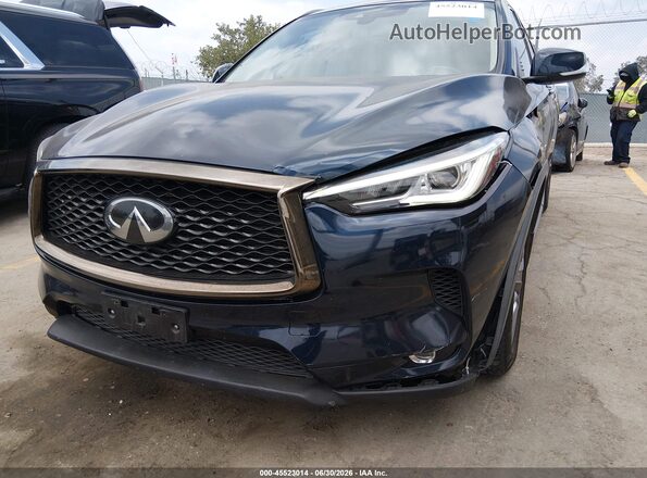 3PCAJ5M30KF145109 2019 INFINITI QX50 Синий Вид спереди
