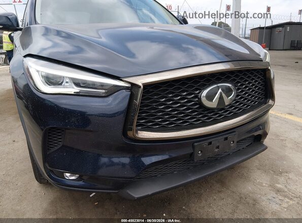 3PCAJ5M30KF145109 2019 INFINITI QX50 Синий Вид задней части салона