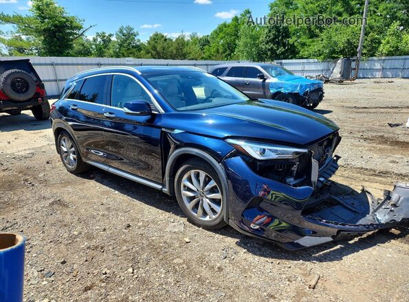 3PCAJ5M30LF104870 2020 INFINITI QX50 Blue Առջևի աջ