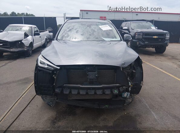 3PCAJ5M30LF113956 2020 INFINITI QX50 Серый Вид задней части салона