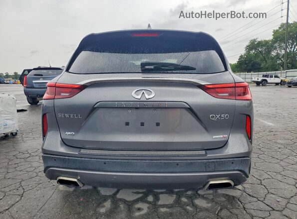 3PCAJ5M30LF120759 2020 INFINITI QX50 Gray Vista trasera