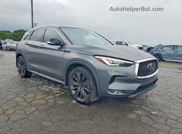 3PCAJ5M30LF120759 2020 INFINITI QX50 Gray Delantero derecho
