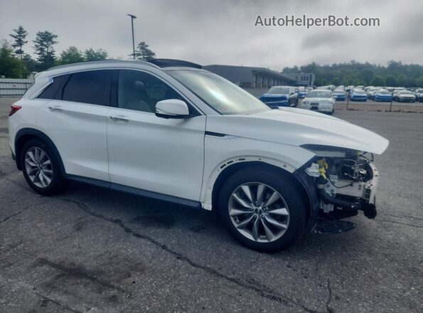 3PCAJ5M31KF116248 2019 INFINITI QX50 White Front right