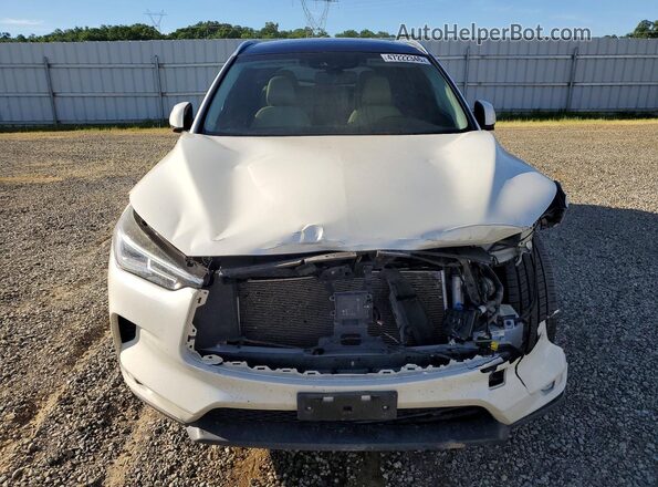 3PCAJ5M31KF138573 2019 INFINITI QX50 White Вид спереду