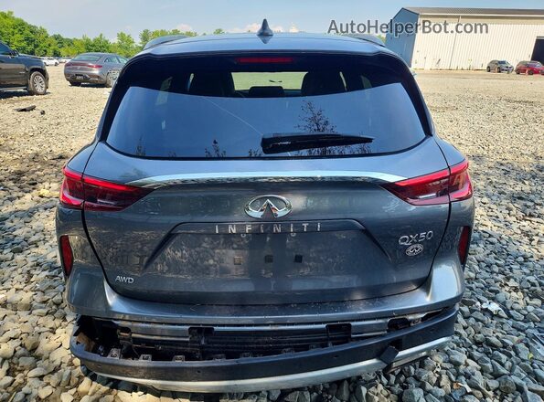 3PCAJ5M31KF147418 2019 INFINITI QX50 Gray უკანა ხედი