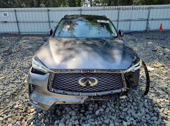 3PCAJ5M31KF147418 2019 INFINITI QX50 Gray წინა ხედი