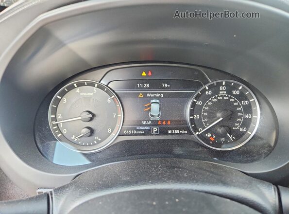 3PCAJ5M31LF116977 2020 INFINITI QX50 Black Vista del cuadro de instrumentos