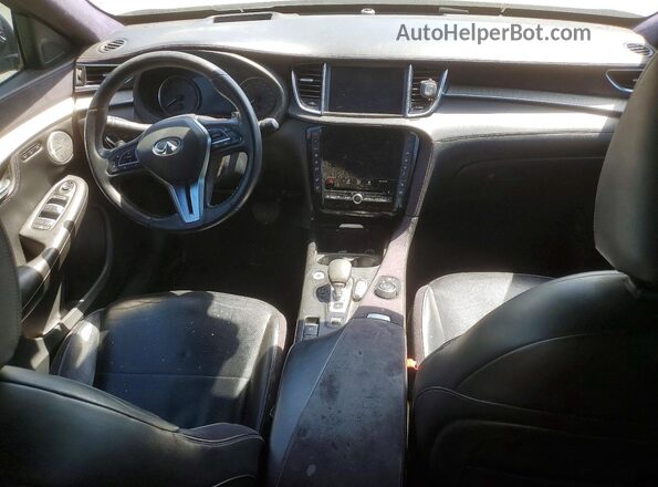 3PCAJ5M32KF116890 2019 INFINITI QX50 Silver წინა პანელის ხედი