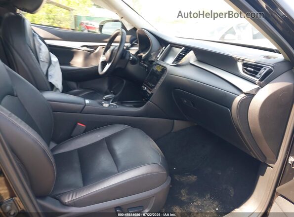 3PCAJ5M32KF118736 2019 INFINITI QX50 Черный Вид салона спереди