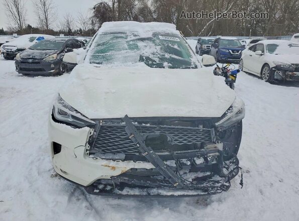 3PCAJ5M32KF145791 2019 INFINITI QX50 White Вид спереду