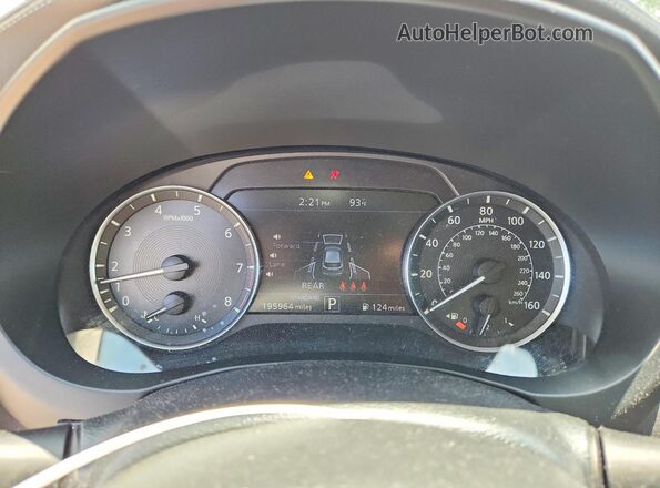 3PCAJ5M32LF100609 2020 INFINITI QX50 Purple Instrument cluster view