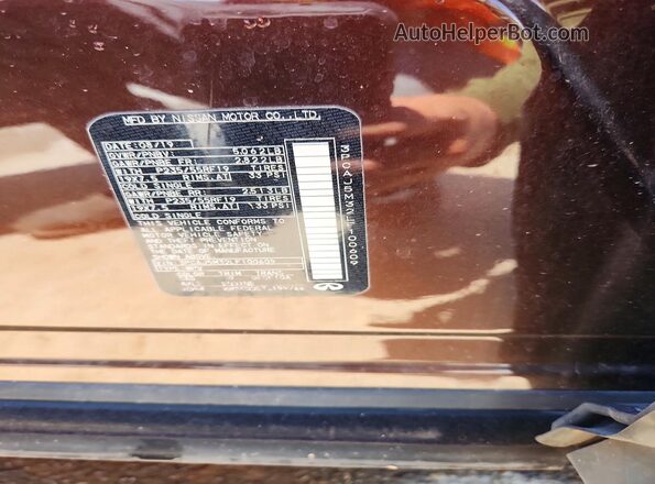 3PCAJ5M32LF100609 2020 INFINITI QX50 Purple VIN sticker view