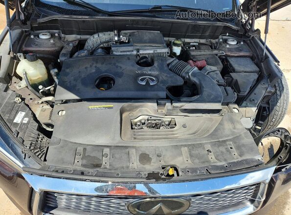 3PCAJ5M32LF100609 2020 INFINITI QX50 Purple Engine compartment view