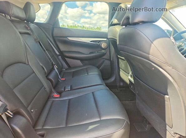 3PCAJ5M33KF111049 2019 INFINITI QX50 Black უკანა სალონის ხედი