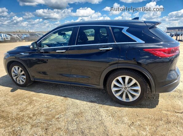 3PCAJ5M33KF111049 2019 INFINITI QX50 Black უკანა მარცხენა