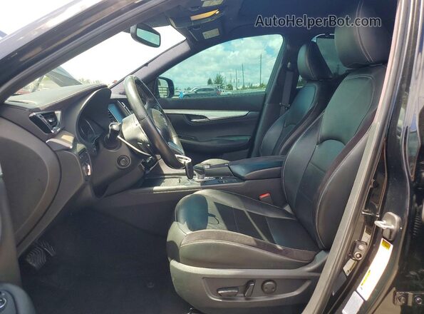 3PCAJ5M33KF135836 2019 INFINITI QX50 Black Widok wnętrza z przodu
