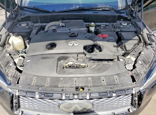 3PCAJ5M33KF135836 2019 INFINITI QX50 Black Widok komory silnika