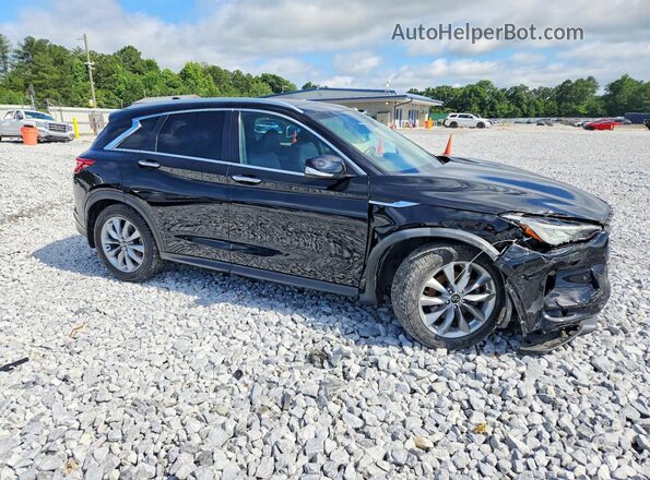 3PCAJ5M33LF110937 2020 INFINITI QX50 Черный Передняя правая четверть