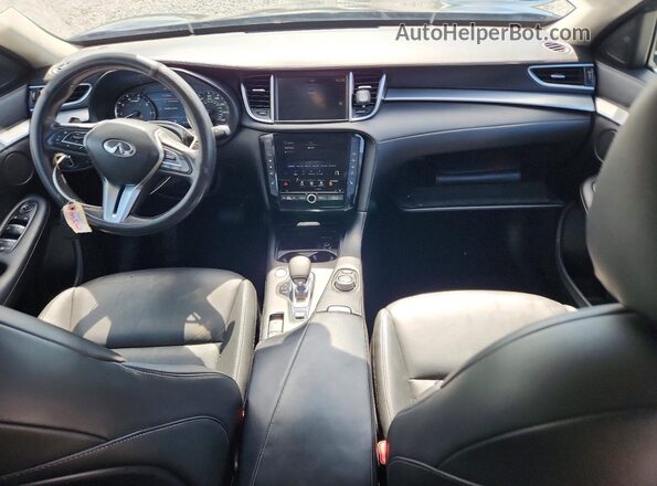 3PCAJ5M33LF110937 2020 INFINITI QX50 Черный Вид панели приборов