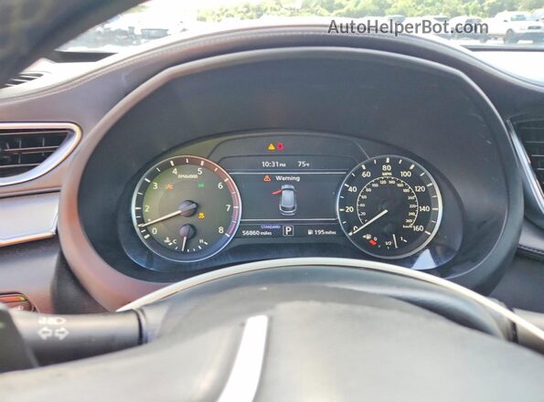 3PCAJ5M33LF110937 2020 INFINITI QX50 Черный Вид щитка приборов