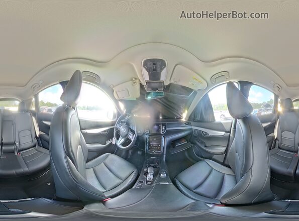 3PCAJ5M33LF110937 2020 INFINITI QX50 Черный Панорамный вид салона 360°