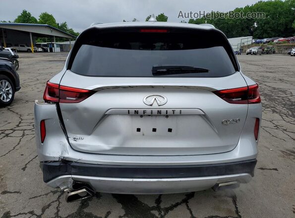 3PCAJ5M34KF136509 2019 INFINITI QX50 Silver Вид ззаду
