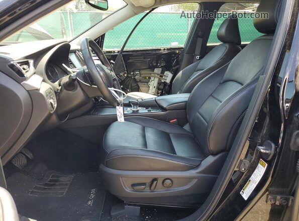 3PCAJ5M34LF107030 2020 INFINITI QX50 Black Սալոնի դիմացի տեսք