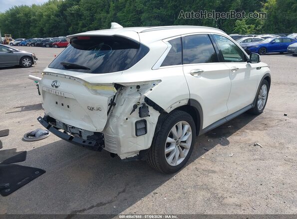 3PCAJ5M35KF116950 2019 INFINITI QX50 Белый Задняя правая четверть