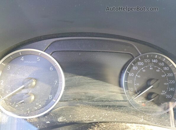 3PCAJ5M35KF126667 2019 INFINITI QX50 White Instrument cluster view