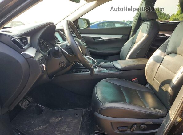 3PCAJ5M35KF130184 2019 INFINITI QX50 Black Front interior view