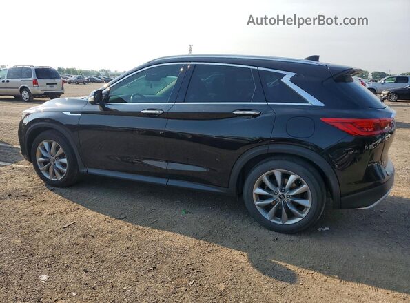 3PCAJ5M35KF130184 2019 INFINITI QX50 Black Rear left