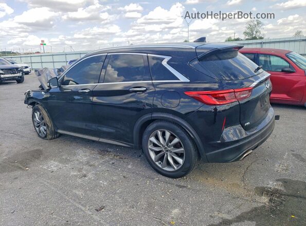 3PCAJ5M35KF144943 2019 INFINITI QX50 Black უკანა მარცხენა
