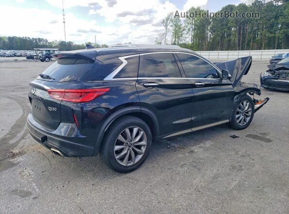 3PCAJ5M35KF144943 2019 INFINITI QX50 Black უკანა მარჯვენა