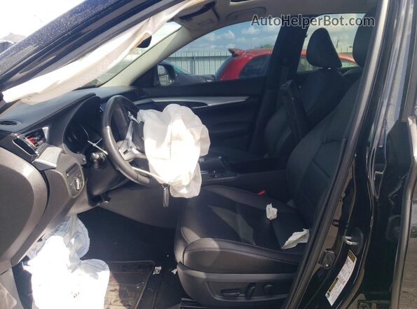 3PCAJ5M35KF144943 2019 INFINITI QX50 Black წინა სალონის ხედი