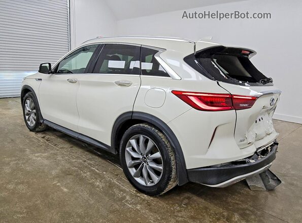 3PCAJ5M35LF108221 2020 INFINITI QX50 White Задня ліва чверть