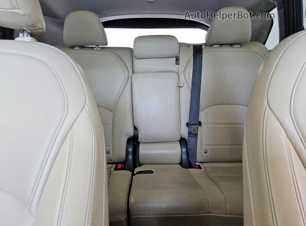 3PCAJ5M35LF108221 2020 INFINITI QX50 White Вид задніх сидінь