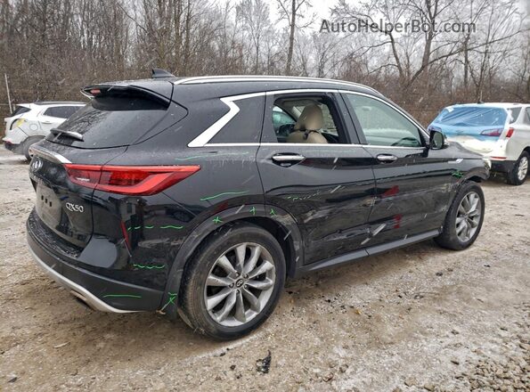 3PCAJ5M36KF148466 2019 INFINITI QX50 Black Rear right