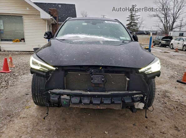 3PCAJ5M36KF148466 2019 INFINITI QX50 Black Front view
