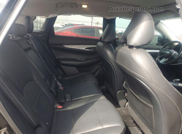 3PCAJ5M36LF112519 2020 INFINITI QX50 Black უკანა სალონის ხედი