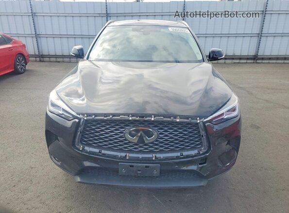 3PCAJ5M36LF112519 2020 INFINITI QX50 Black წინა ხედი