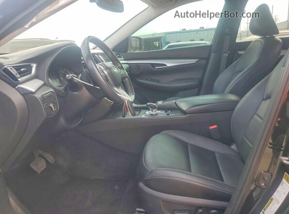 3PCAJ5M36LF112519 2020 INFINITI QX50 Black წინა სალონის ხედი