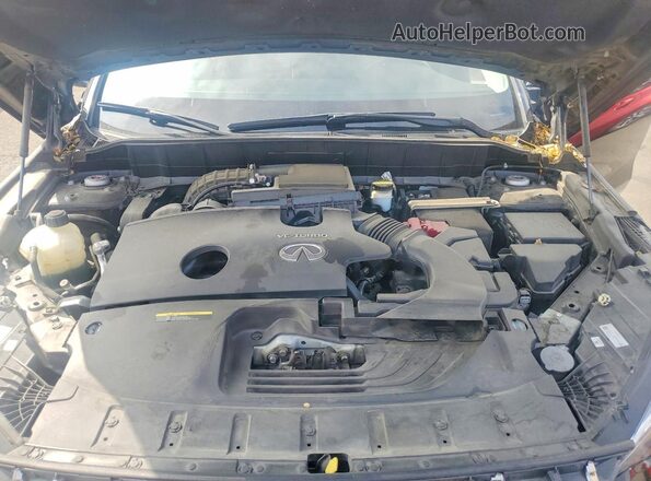 3PCAJ5M36LF112519 2020 INFINITI QX50 Black ძრავის განყოფილების ხედი