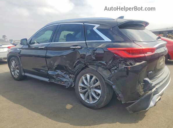 3PCAJ5M36LF112519 2020 INFINITI QX50 Black უკანა მარცხენა